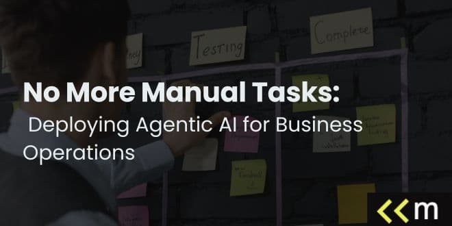 No More Manual Tasks: Deploying Agentic AI for Business Operations